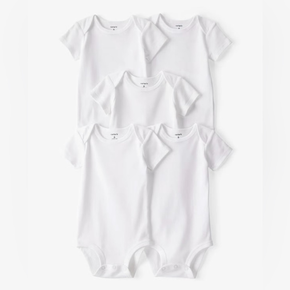 Carter's White Kids One Piece Set